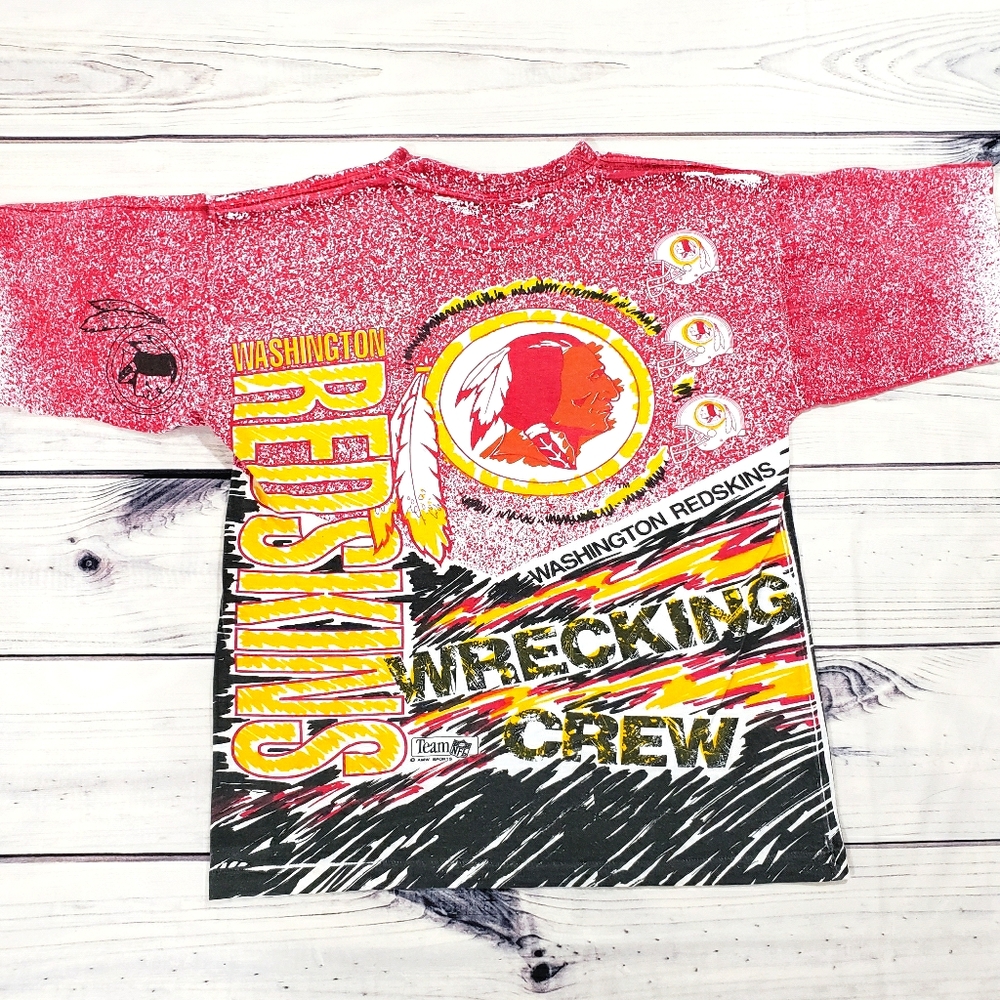 Vintage Washington Redskins Wrecking Crew T-shirt